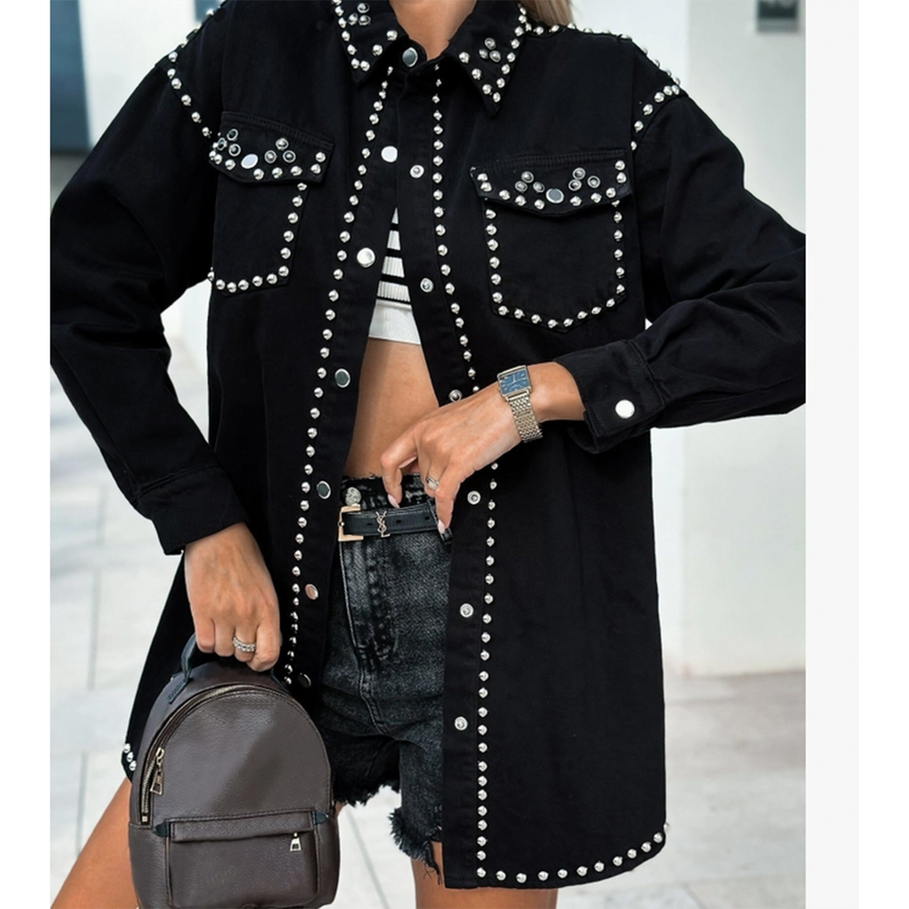 Studded Black Jacket