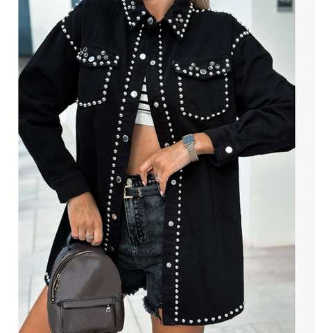 Studded Black Jacket