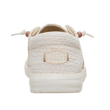 Heel of Hey Dude Wendy Funk Parchment Waffle Teton Shoes 