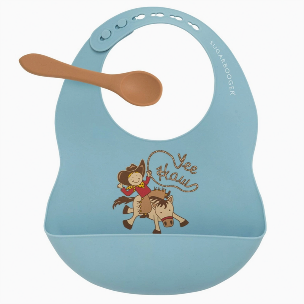 YeeHaw Bib & Spoon Set
