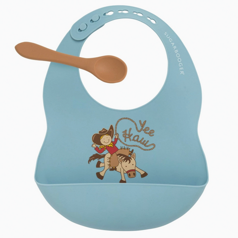 YeeHaw Bib & Spoon Set