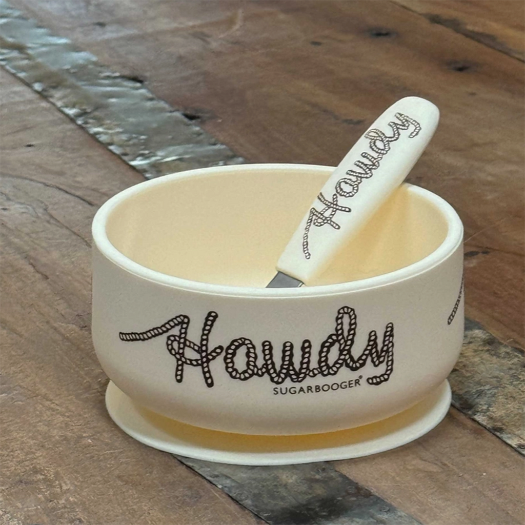 Howdy Bowl & Spoon Set