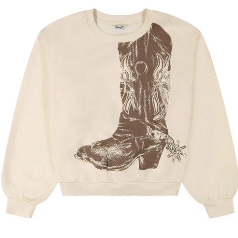 Wrangler Cream Boot Sweater