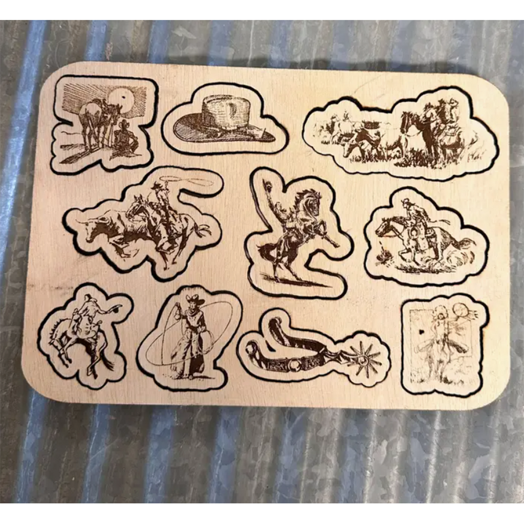 Kids Cowboy Puzzle