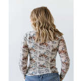 Bronc Paisley Mesh Shirt