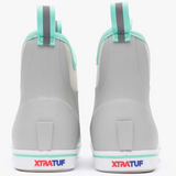 XtraTuf Gray/Mint Ankle Deck Boot