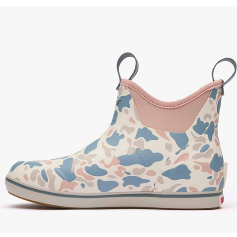 Xtra Tuf Women's Ivory Duck Camo Deck Boot