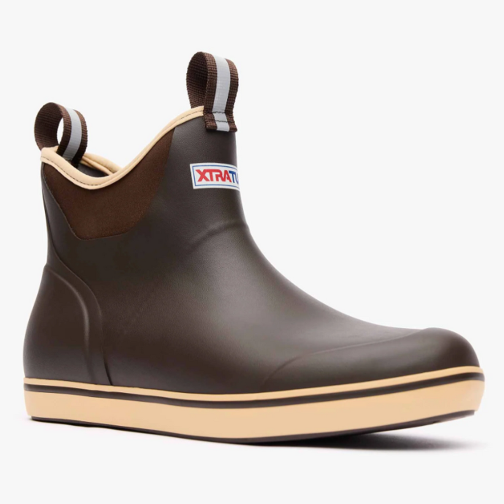 Xtra Tuf Chocolate/Tan Ankle Deck Boot