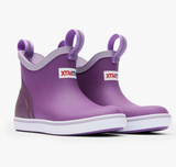 Xtra Tuf Kid's Purple Ankle Deck Boot