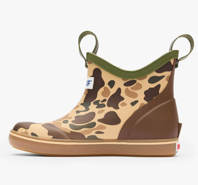Xtra Tuf Kid's Duck Camo Ankle Boot