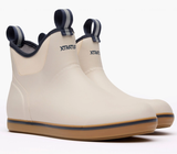 Xtra Tuf Men's Ivory/Navy Ankle Deck Boot