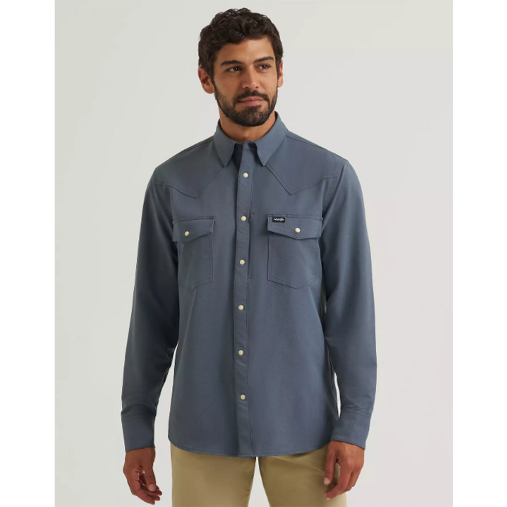 Wrangler All Terrain Gear Men's Technical Shirt Turbulence