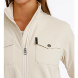 Cinch Women's Cream Corduroy Shacket