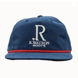R. Watson Boots Rope Cap Navy