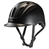 Black sport 2.0 equestrian helmet.