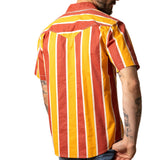 Kimes stoppy brick red short sleeve 