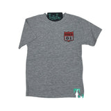 Front View - Small Rookie Back Number on Left side of Chest