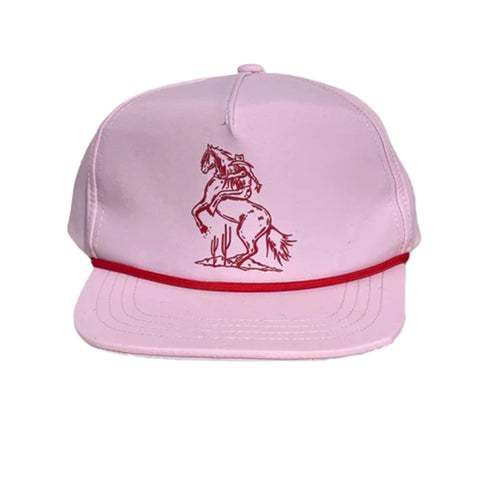 The Twisted Filly Clothing Co. Toddler Girl's Bucking Cowgirl Snapback Cap