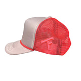 Youth Girl's Boot Stitch Foam Trucker Cap