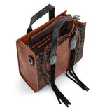 Trinity Ranch Concho Collection Mini Tote/Crossbody top view
