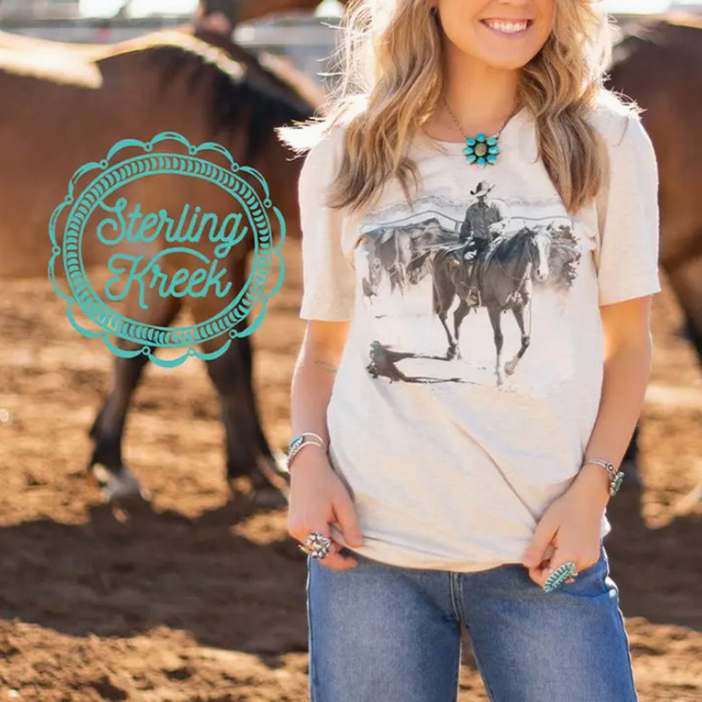 Natural Colored To the Fire Tee! Featuring Brian Ashers' "Brandin' Pen Dust"