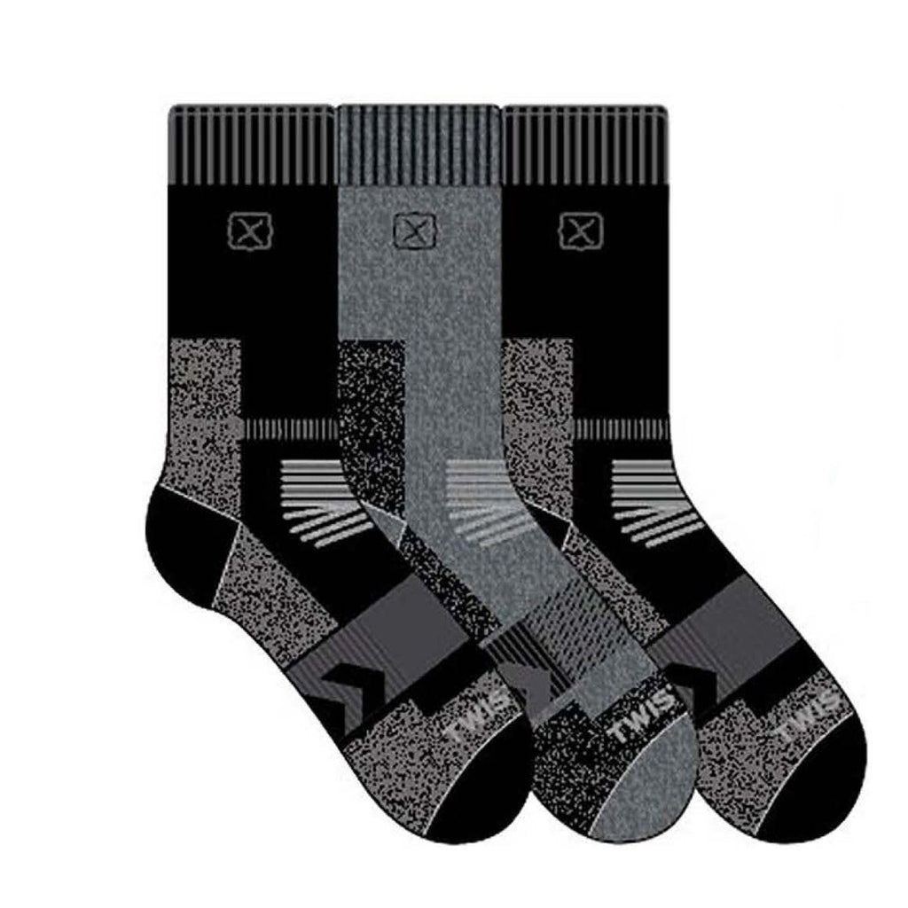 Flat lay view of all three pairs. 