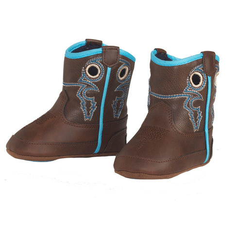 Hudson Brown Baby Bucker Boots