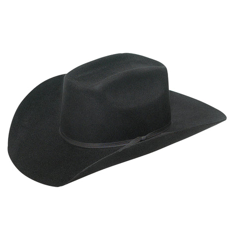 Youth Black Felt Cowboy Hat