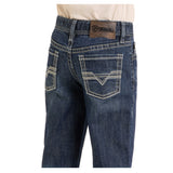Boy's Dark Vintage Bootcut Jean