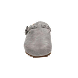 Very G Women's Iris 2 Mule Slip On Shoe in Grey Toe View