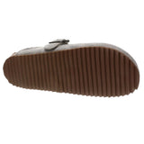 Very G Women's Iris 2 Mule Slip On Shoe in Grey Sole VIew