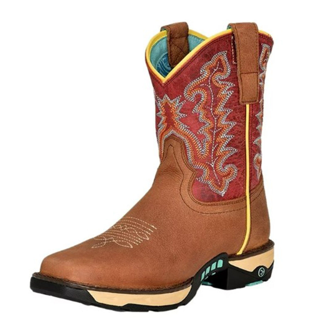 Corral Women's Tan/Red Work Boot