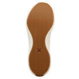 women's white lightweight slip on shoe bottom