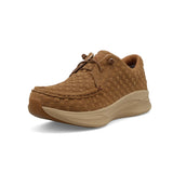 Twisted X Women's Feather Checkered Cork Brown Shoes