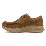 Twisted X Women's Feather Checkered Cork Brown Shoes side view
