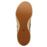 Twisted X Casual Shoes Women's EZ On Feather X Leather Camel Bottom View