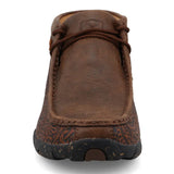 Twisted X Women's Brown Side Tooled Driving Moc