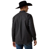 Men's Ariat Larsen Classic Fit Long Sleeve Shirt Back View