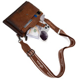 Montana West Wrangler Dual Zip Compartment Crossbody