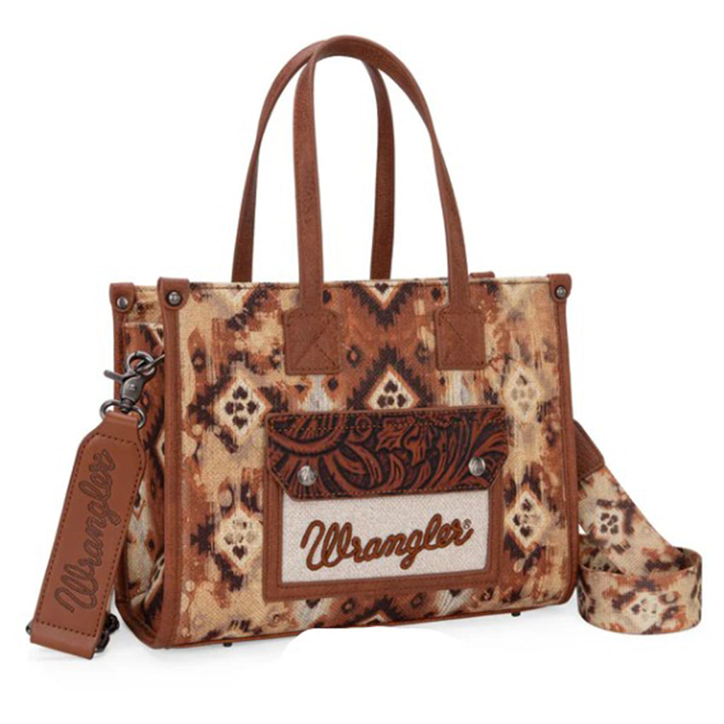 Wrangler Concealed Carry Aztec Tote Bag