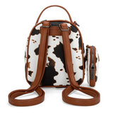 Wrangler Cow Print Mini Backpack