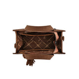 Wrangler Brown Floral Tote Bag