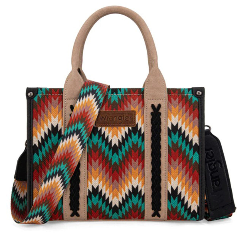 Wrangler Sunset Aztec Tote Bag