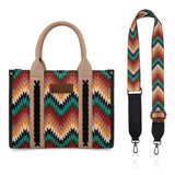Wrangler Sunset Aztec Tote Bag
