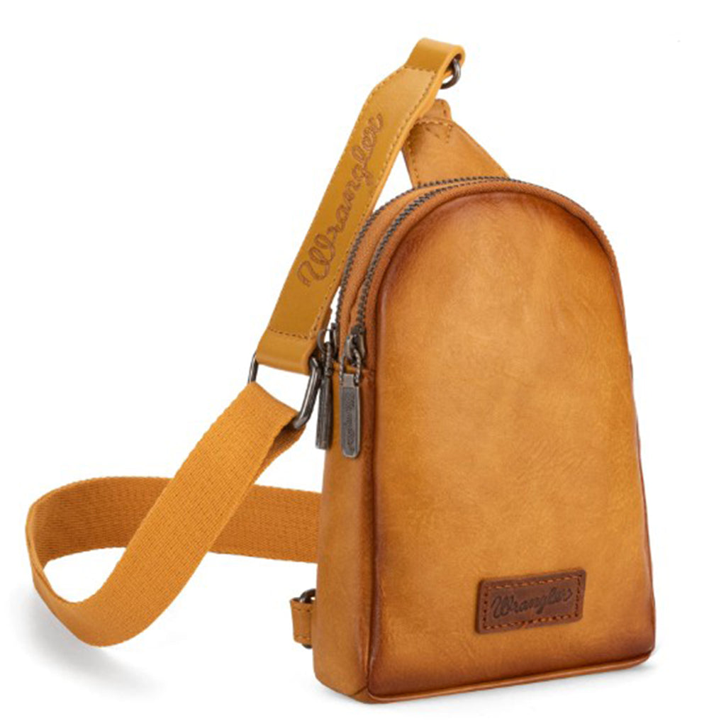 Wrangler Mustard Crossbody Sling Bag
