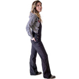 Cowgirl Tuff Women's Black Bib Overalls