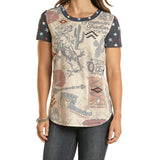 Women's Stars Swing Tee Shirt