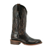R. Watson Men's Brown Brushoff Cowhide Round Toe Boot