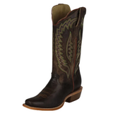 R. Watson Women's Mad Brown Goat Narrow Square Toe Boot