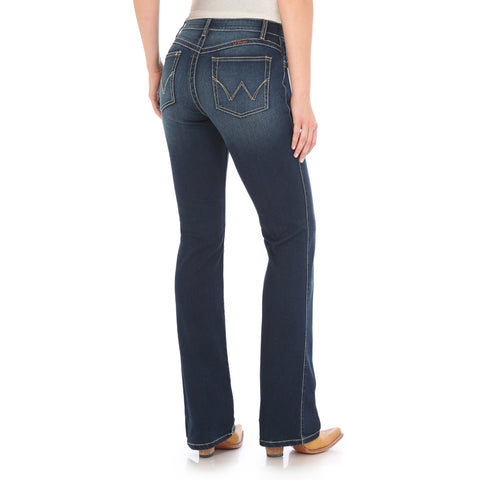 Wrangler Women's Dark Blue Q Baby Jean